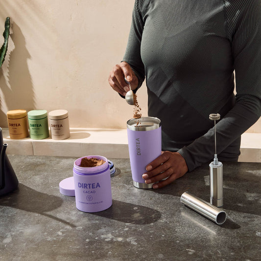 DIRTEA Adaptogen Hot Chocolate Recipe: Evening Ritual for Balance