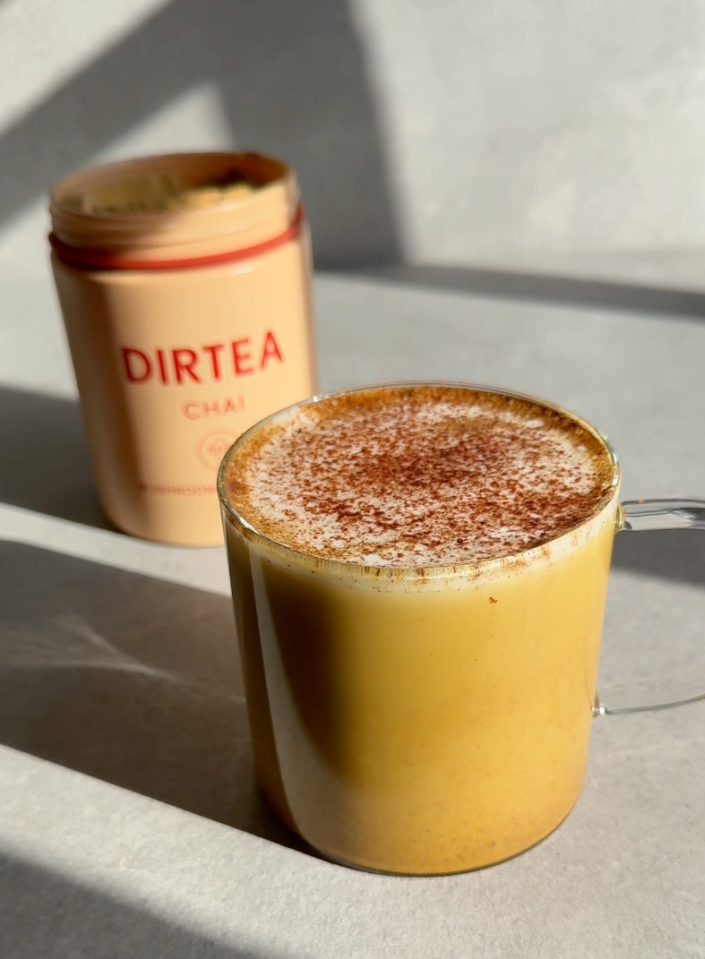 DIRTEA Pumpkin Spiced Chai Latte