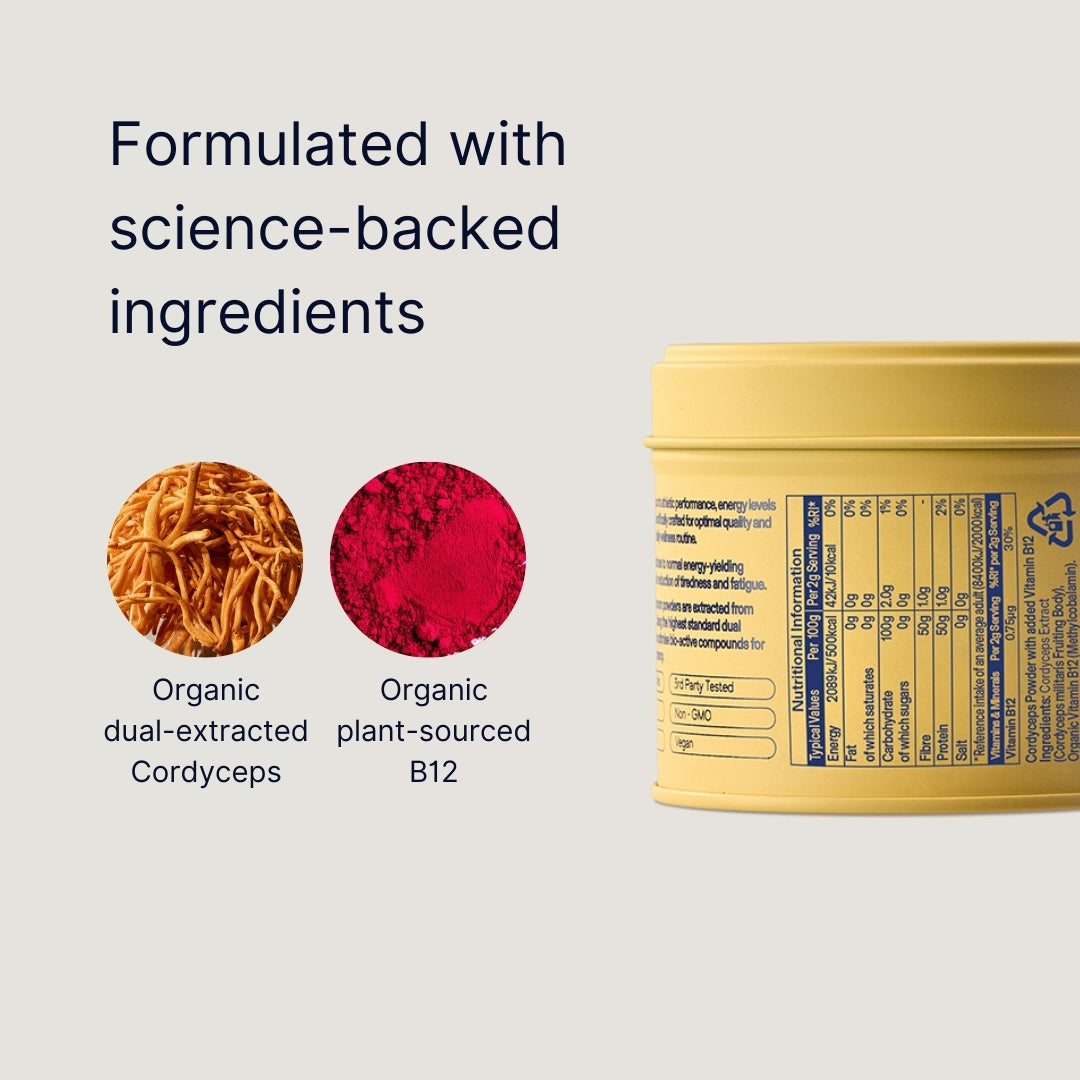 Cordyceps Mushroom Powder - 3 month