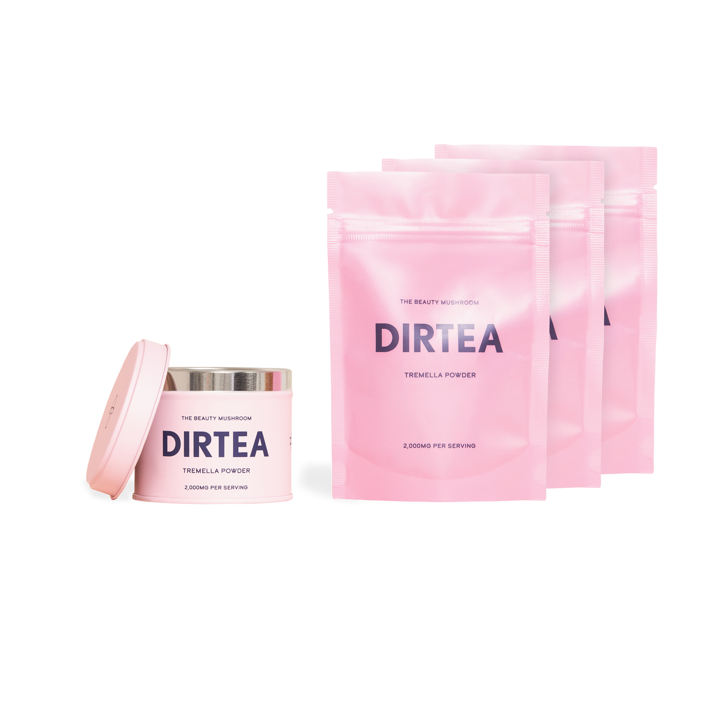 Dirtea Tremella Tin & 3 Pouches