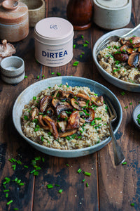 Trio of Mushrooms & Grains Risotto