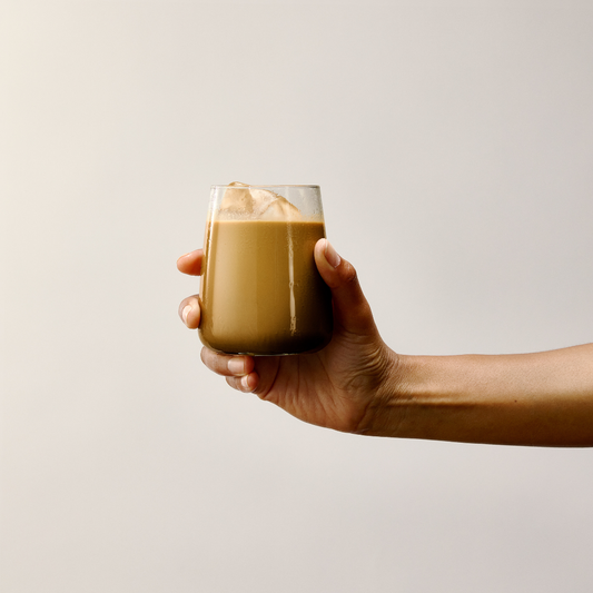 DIRTEA Iced Coffee Recipe: Focus and Energy, Served Cold