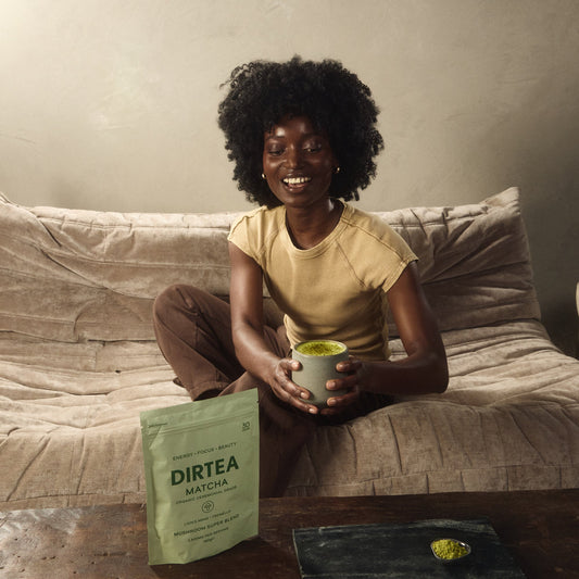 DIRTEA Spiced Matcha Latte Recipe: Chai-Inspired Wellness in Every Sip