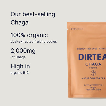 Chaga Mushroom Powder Pouch (240g)